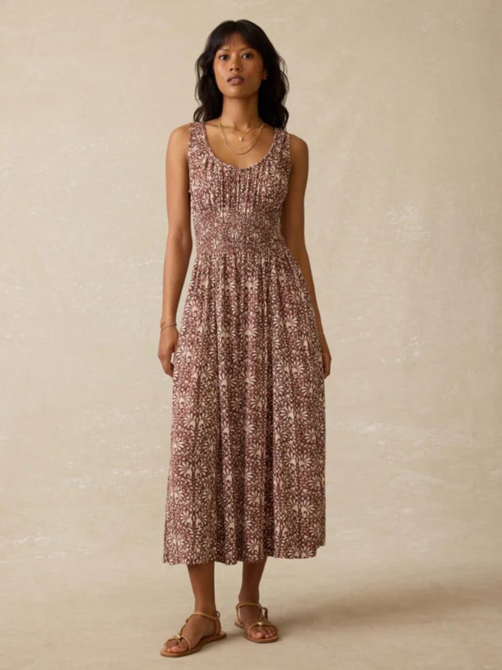 Faherty Sunseeker Dress in Sausalito Sunset - XS - NWT!